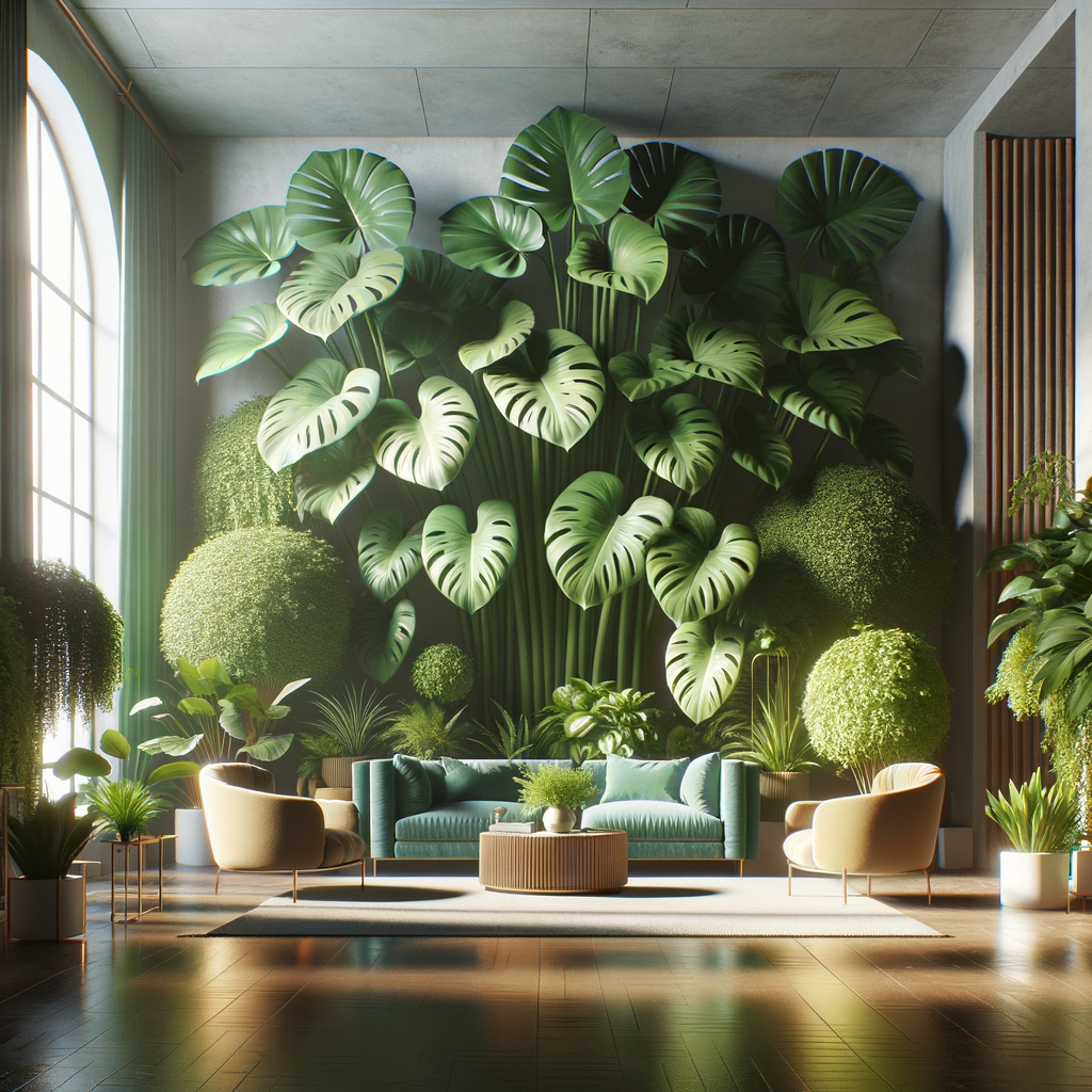 Indoor Philodendron Green Plants adding a tropical touch to home decor, demonstrating types, care tips, and benefits of growing these vibrant indoor tropical plants.