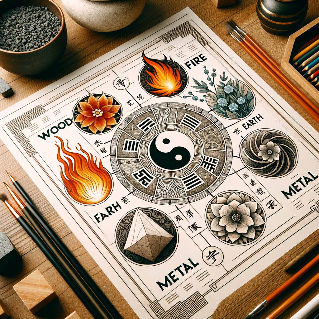 Infographic explaining the basics of Feng Shui principles and the significance of Feng Shui elements meaning in home decor, ideal for understanding Feng Shui for beginners.